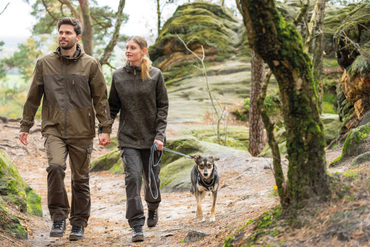 C.Centimo Outdoor Damen-Strickfleecejacke